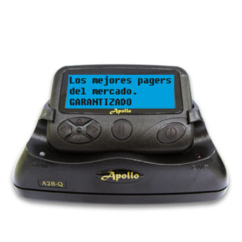 Pager con cargador opcional