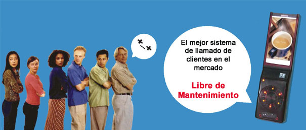 Nuestros avisadores son libres de mantenimiento